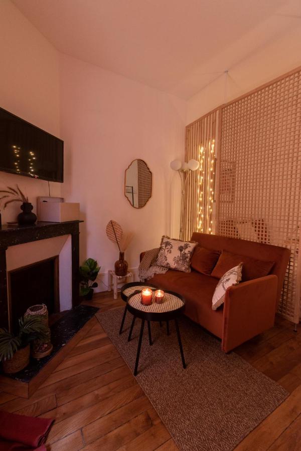 Cosy Et Comfort Studio Equipe A Clichy 5 Min Metro Ngoại thất bức ảnh