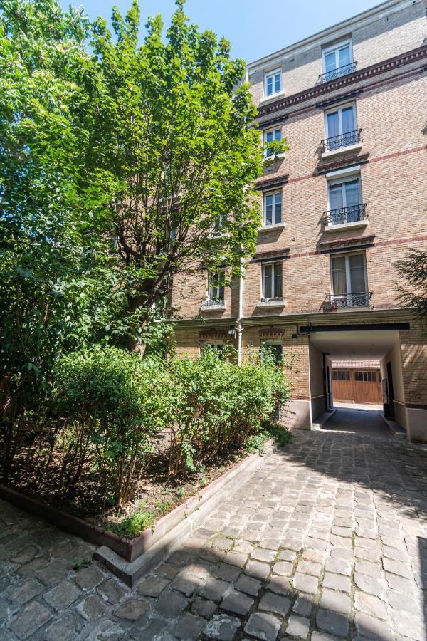 Cosy Et Comfort Studio Equipe A Clichy 5 Min Metro Ngoại thất bức ảnh
